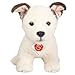 Teddy Hermann 91986 Hundewelpe Russell 25 cm, Kuscheltier mit idealem Recyclinganteil (Füllmaterial)