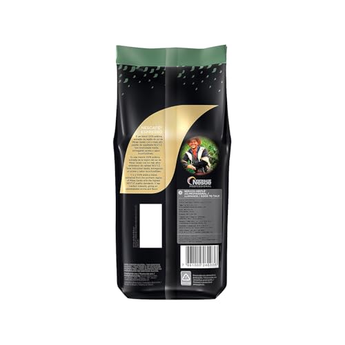 Nescafe Espresso Whole Bean Coffee, Medium Roast, 35.27 oz., 6/Carton (12338492)