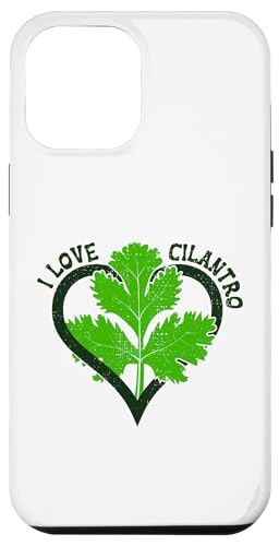 I Love Cilantro Cœur Vintage Coriandre Coque pour iPhone 12 Pro Max