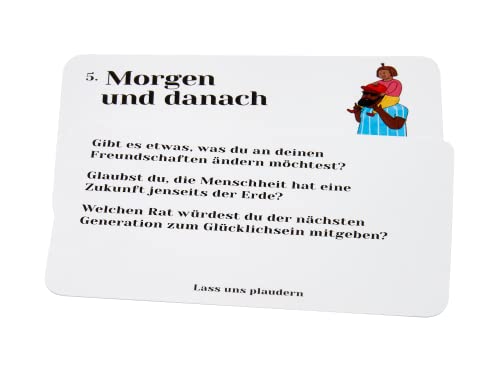 Lass Uns plaudern: 300+ Fragen, die lustige, tiefgreifende und unvergessliche Gespräche anregen. Ideal für Paare, Familien und Freunde. (Deutsch)