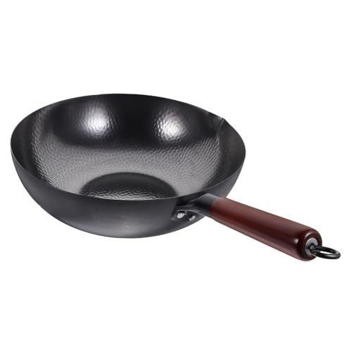 Wok de hierro forjado antiadherente STOBAZA miniatura 1