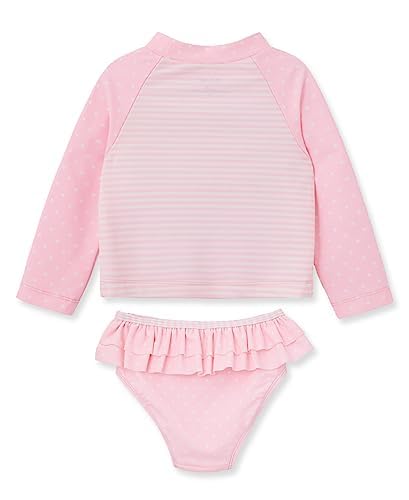 Little Me Baby Girl's Two-Piece Rash Guard Set2