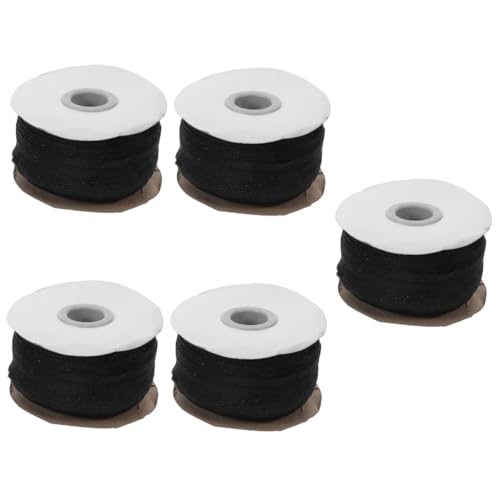 Gogogmee 5 Rolls Fusible Interfacing Strip Interfacing Fabrics Easy Install Fabric Stiffener Lining Strip for Sewing