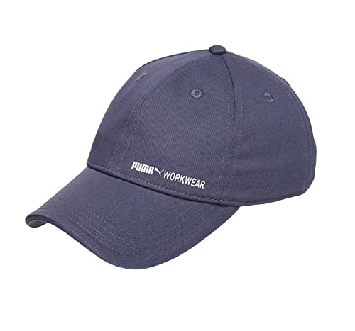 PUMA WORK WEAR Unisex Baseballkappe - Mütze Cap mit Schirm und Logo - Größenverstellbar - Stahlgrau Cover