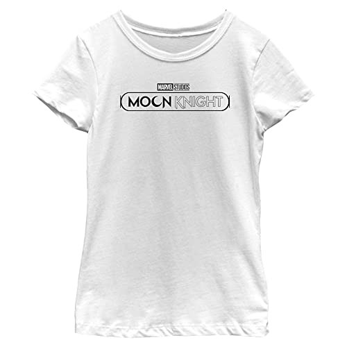 T-shirt Moon Knight Marvel blanc en taille S vêtement coton fille