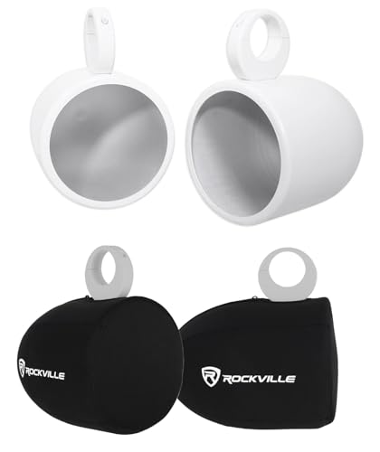 Rockville MAC90W 8 �z���C�g �A���~�j�E�� �E�F�C�N�{�[�h �^���[ �X�s�[�J�[�|�b�h+�J�o�[ �y�A