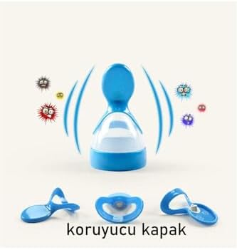 Transformacion Kaşıklı Mama Silikon Biberon Kız Bebek Besleyici Pembe, 2719715 - Görsel 5