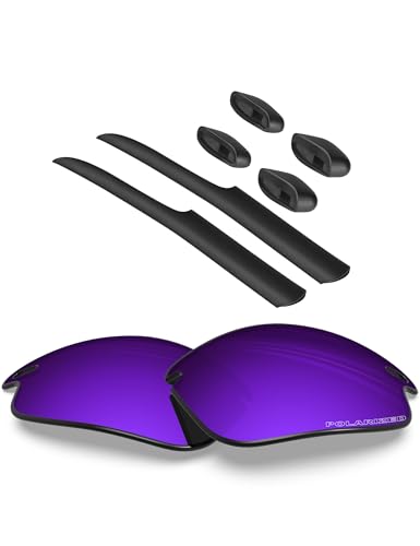 Image of BLAZERBUCK Polarized Replacement Lenses & Sock Kit for Oakley Fast Jacket OO9097 /Fast Jacket Asian Fit OO9162 Sunglass