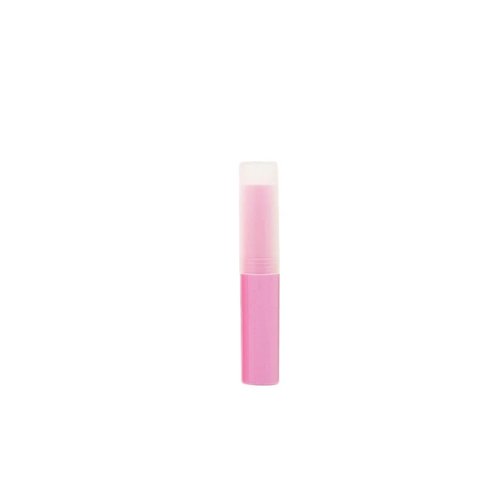 Lot de 30/50/100 conteneurs de baume à lèvres de 4 ml avec bouchons - Mini tube vide portable pour rouge à lèvres - Récipients cosmétiques de voyage (rose, 100 pièces)