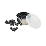 U-Konserve Stainless Steel Round Food-Storage Lunch Container 9oz - Clear Airtight Lid - Dishwasher...