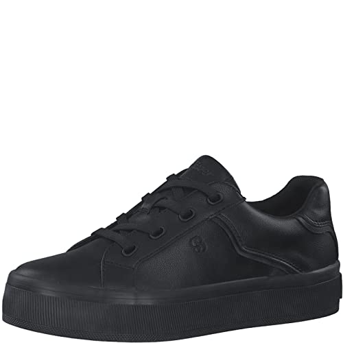 s.Oliver 5-5-23643-30, Basket Femme, Noir, 40 EU
