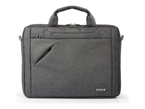 Funda para portátil Port Designs Eco Sydney gris: protege tu equipo de 13/14" de golpes