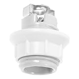 Support de lampe d'intérieur : adapté à une large gamme de luminaires, ce support de lampe est idéal pour applications d'éclairage domestique, douille de suspension, adaptateur de douille de candélabre