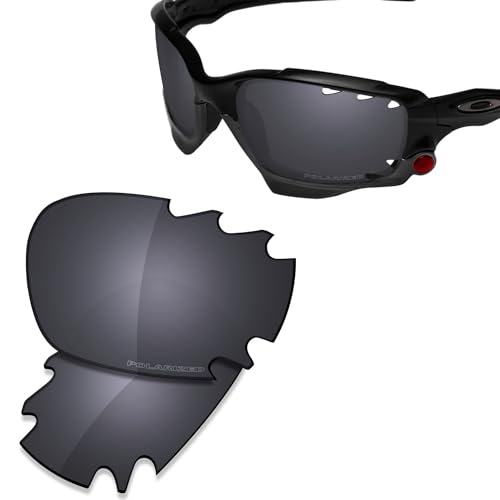 Image of SAUCER Premium Replacement Lenses & Rubber Kits for Oakley Jawbone Vented Racing Jacket (Low Bridge Fit) | UV400 Protection