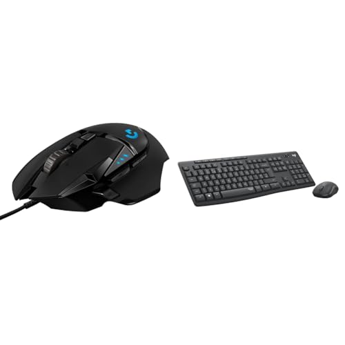 Image of Logitech G502 Hero High Performance Wired Gaming Mouse, Hero 25K Sensor, 25,600 DPI, RGB, Adjustable