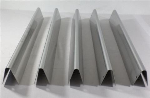 BBQ Grill Heat Plate 5-Pack Stainless Steel Flavorizer Bar Set 23-3/8