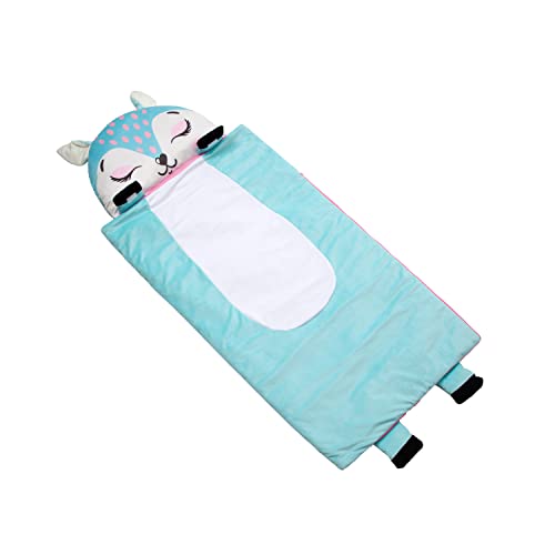 Image of Kid's Nap Buddies Character Preschool Nap Mat, Toddler Sleeping Bag with Pillow for Daycare, Ages 3+