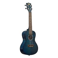 Kala KA-CEMB Acajou exotique bleu (+ housse) – Ukulele Concert - Les Beatles, Paul McCartney, John Lennon, RIngo Starr, George Harrison Kala KA-CEMB Acajou exotique bleu (+ housse) - Ukulele Concert – Image 4