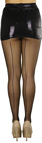 Image of ToBeInStyle Women's Timeless Backseam Pantyhose