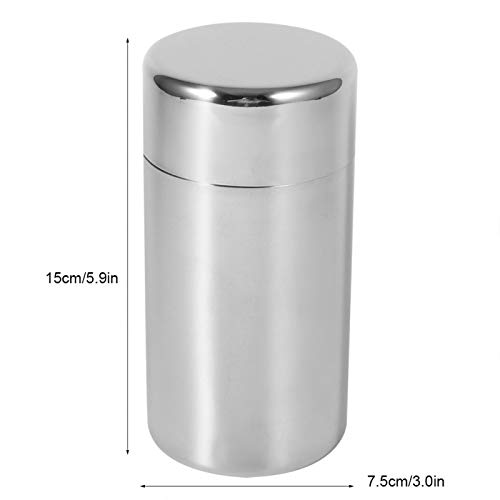 Tyenaza Tea Canister, Double Seal Stainless Steel Tea Tin Canister with Airtight Double Lids for Loose Tea Coffee Candy Herbs and Spices Storage(l) by Tyenaza - Image 2