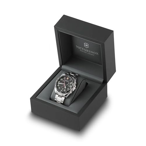 Victorinox Men's FieldForce Chrono, Men's Armband, Analog, Quartz, Water Resistant to 100 m, Housing Diameter 42 mm, Bracelet 21 mm