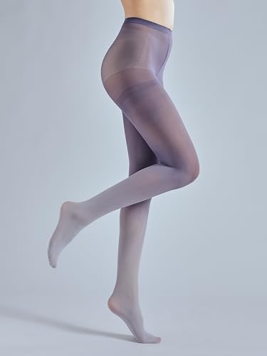 Image of Sahabowi Women's Sheer Tights, High Waist Pantyhose, Vintage Control Top Stockings,Shaping Pantyhose Slimming Butt Lifting
