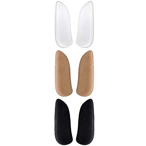 Buy Fransande Medial & Lateral Heel Wedge Silicone Insoles for
