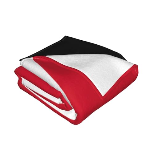 Couverture micro-polaire drapeau égyptien idée cadeau originale lit