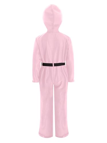 Kids Girls One Piece Snowmobile Snowsuits Long Sleeve Zipper Hooded Winter Thick Warm Snowboard Ski Jumpsuit4