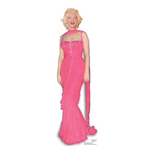 STAR CUTOUTS Cut Out of Marilyn Monroe Evening Gown (Pink)