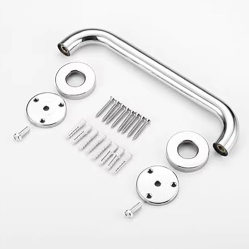 Maniglia per doccia in acciaio inox 304 resistente, montaggio a parete, maniglia di sicurezza per anziani e assistenza agli infortuni (30 cm)