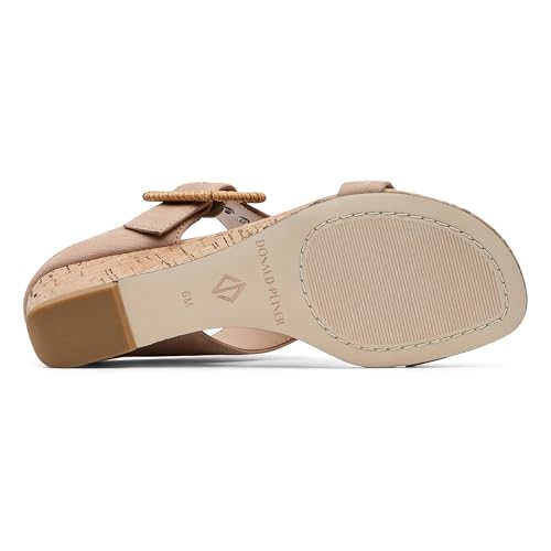 Image of Donald Pliner Women's VINE Wedge Sandals, Open-Toe Sandals, Women's Sandals, Comfortable Sandals, Summer Wedges, Dress Sandals