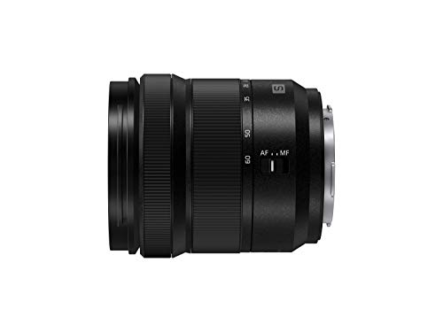 Panasonic Lumix S 20-60mm F3.5-5.6 | Objectif Zoom polyvalent Plein Format S-R2060E (Grand angle 20mm, Zoom 60mm, Mise au point 15cm, Tropicalisé, Compact et léger) Noir – Compatible monture L