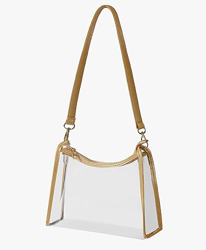 Image of Clear Bag for Stadium Events Women's Purse Handbags Small Purse shoulder bag Crossbody Bag