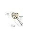 Amelia Fashion 20 Gauge CZ Set Heart Nose Bone Stud 316L Surgical Steel (CHOOSE COLOR) (Red)