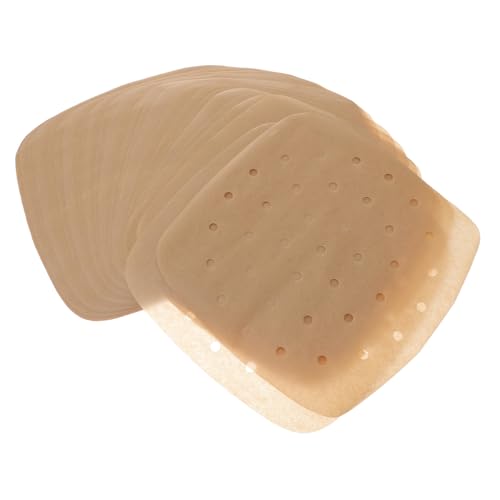 Ipetboom 100個 エアフライヤー用耐熱油防止ライナー 高温対応ノンスティッククッキングペーパー 家用オーブン蒸し器兼用