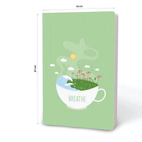 FACTOR NOTES A5 Notebook: Ruled | 90 GSM | 160 Pages (Breathe)