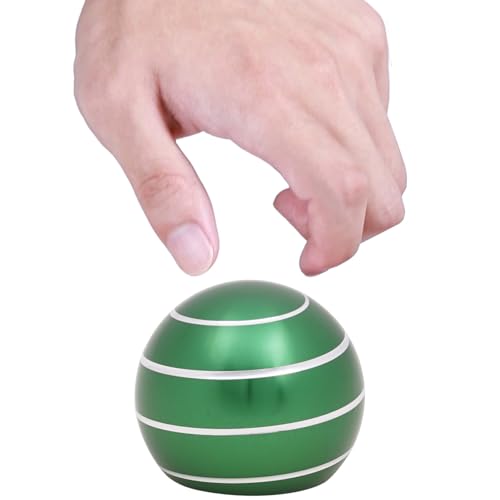 Desk Toys for Fidget Kinetic Cool-Gadgets: 180 Seconds Spinning Toy, Cool-Stuff Thing for Adult Teen Children Kid, Optical-Illusion Stress-Relief Gifts Ball for Man Women Home Office School Christmas