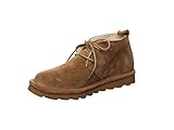BEARPAW Women's Skye Hickory Size 7 | Women's Chukka Bootie | Slip On Boot | Comfortable Winter Boot