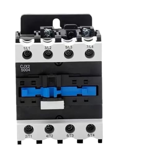 CJX2-5004 4NO CJX2-5008 2NO 2NC 50A LC1D AC �R���^�N�^ DIN ���[���}�E���g �d�̓R���^�N�^ AC 24V 36V 110V 220V 380V(Cjx2-5004 4no)