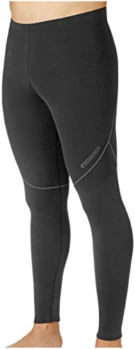 Hot Chillys Men's Micro-Elite Xt Tight Mountain-Weight Body Fit Base Layer - Black/Grey, X-Large #TOP23
