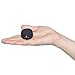 INSIQ World's Smallest Portable Bluetooth Speaker - Great Audio Quality for its Size - 30+ Feet Range - Photo Selfie Button Answer Phone Calls Compact Compatible with Latest Phone Software (Black)