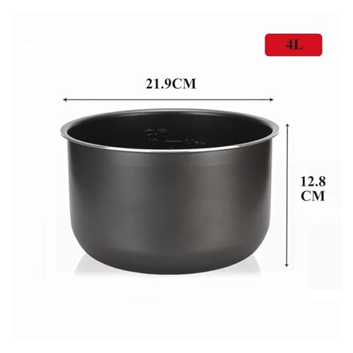 Repuesto para olla de presión eléctrica, olla interna antiadherente para arroz compatible con Midea, 4L miniatura 2