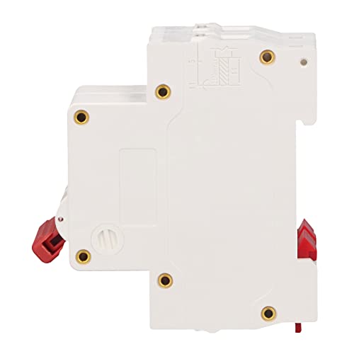 DZ47S-63Z-2P, 1000V 32A, DC Trennschalter Solar mit DIN-Schiene, 2P Kleiner Leistungsschalter 6000A Ausschaltvermögen Solar PV System Mini Circuit Breaker DC1000V 32A