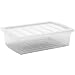 Produktbild KIS Aufbewahrungsbox Spinning Box 30 Liter in transparent, Plastik, 58.5x39x16 cm