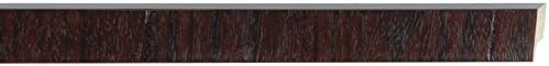 Picture Frame Moulding (Wood) 18ft Bundle - Contemporary Mahogany Finish - 1" Width - 9/16" Rabbet Depth