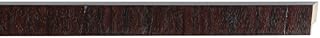 Picture Frame Moulding (Wood) 18ft Bundle - Contemporary Mahogany Finish - 1" Width - 9/16" Rabbet Depth