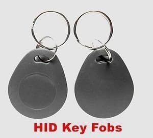 100pcsNEW Keyfob Proximity Prox Fob Works With ProxKey 1346 26-Bit H10301 (Gray)