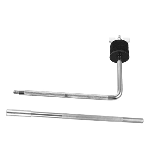 Wakauto Cymbal Attachment Arm Extension Adjustable Drum Cymbal Boom Arm Zinc Alloy Fit
