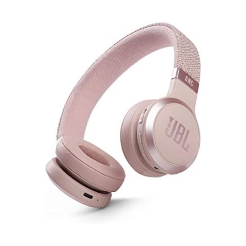 JBL Live 460NC kabelloser On-Ear Bluetooth-Kopfhörer in Rosa Cover